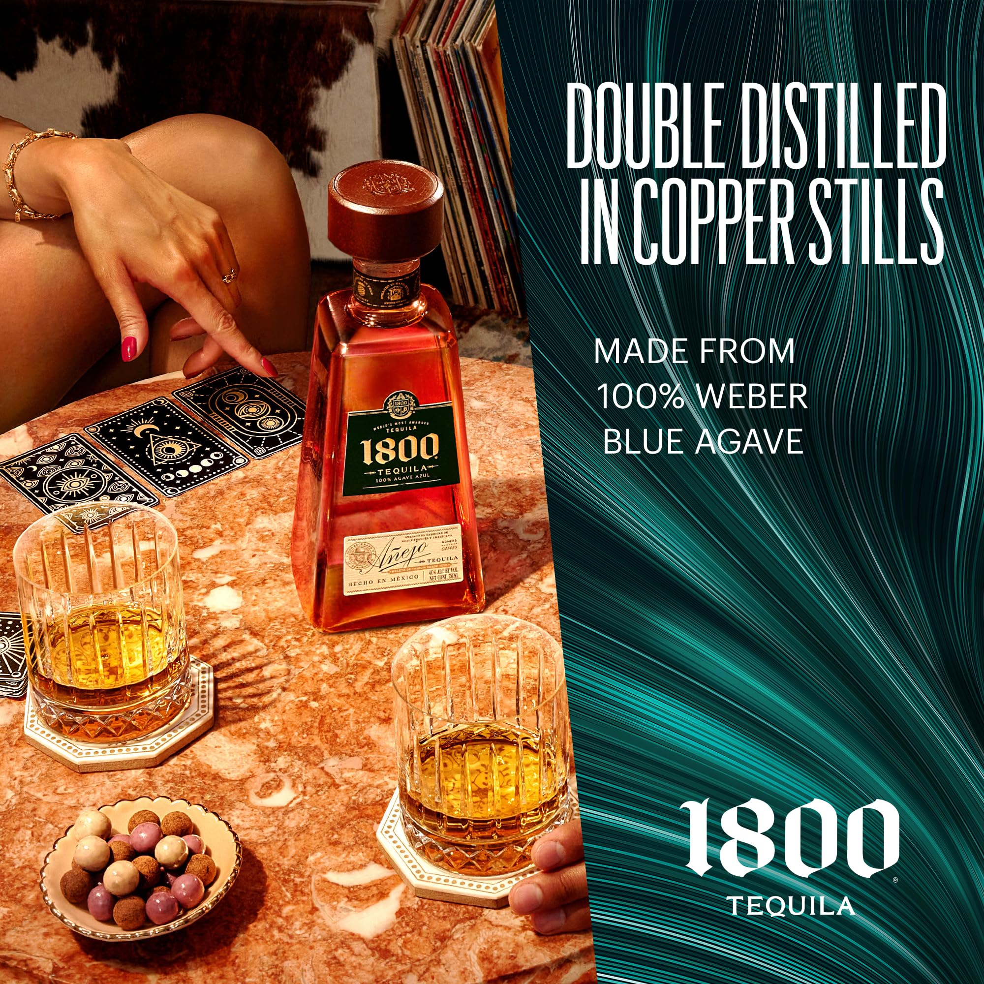Jose Cuervo Tequila - 1800 Anejo 700ml (1 bottle) : Amazon.sg: Grocery